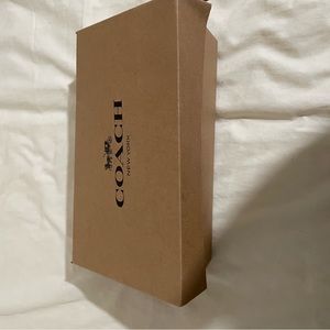 Coach black wristlet